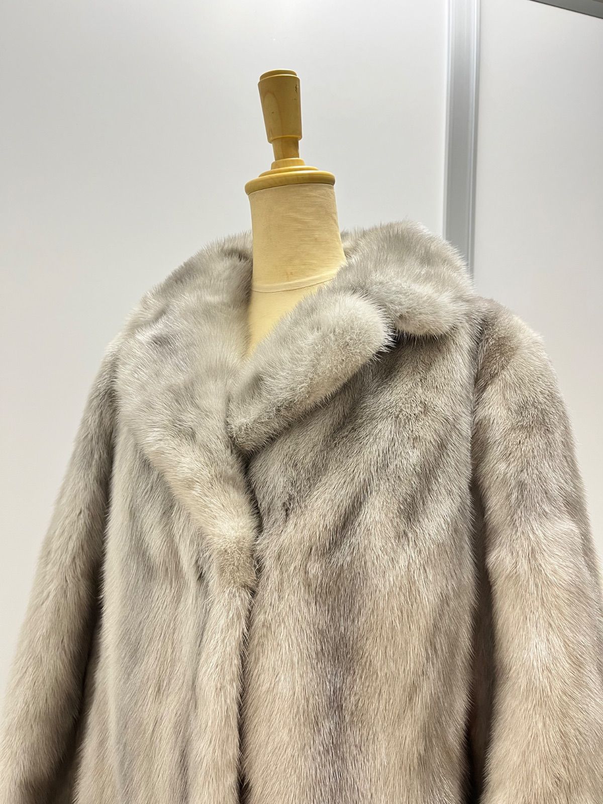 ミンクコート 毛皮 リアルファー C2601271 - メルカリ