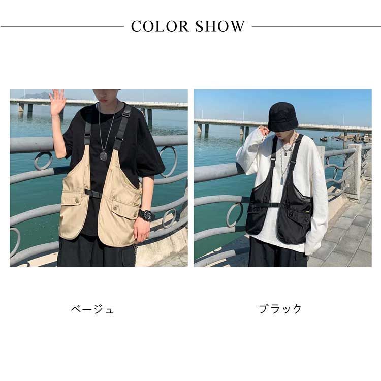 フィッシングベスト ベスト メンズ レディース ジレ 多機能 多ポケット