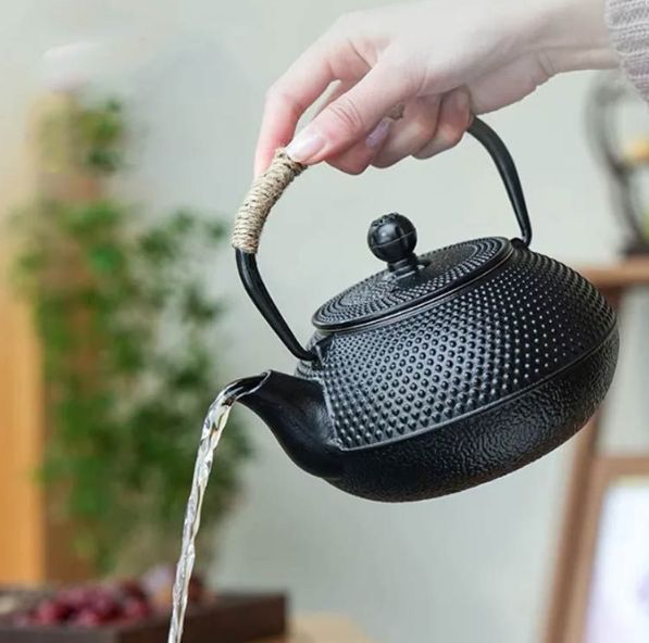 鉄瓶 南部鉄器 900-1200ml IH対応 直火可 茶道 贈答用 - メルカリ