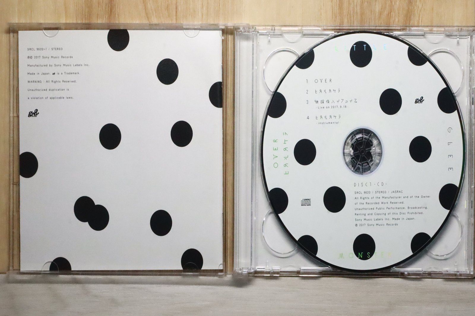 国内盤CD☆リトルグリーモンスター/Little Glee Monster□ OVER/ヒカル