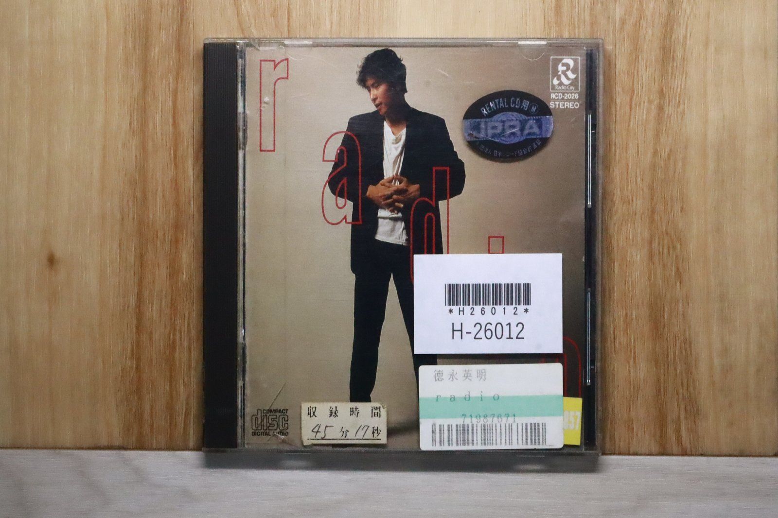 国内盤CD☆徳永英明/Hideaki Tokunaga□ radio 【/4988020000261