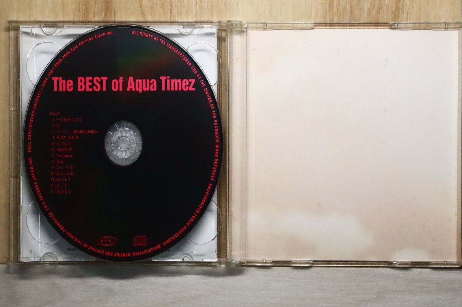 国内盤CD☆アクアタイムズ/Aqua Timez□ The BEST of Aqua Timez