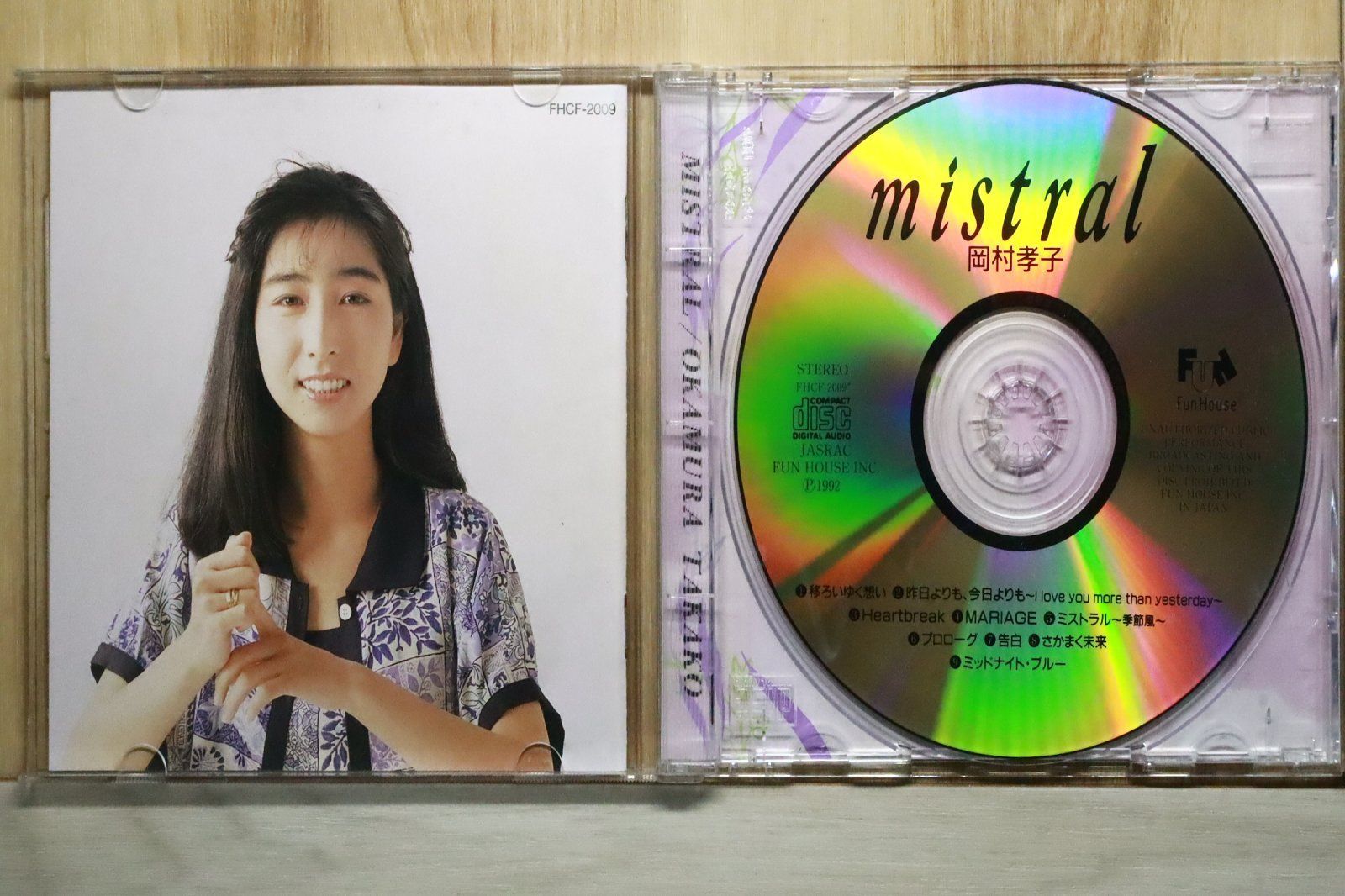 国内盤CD☆岡村孝子/Takako Okamura□ MISTRAL 【FHCF2009