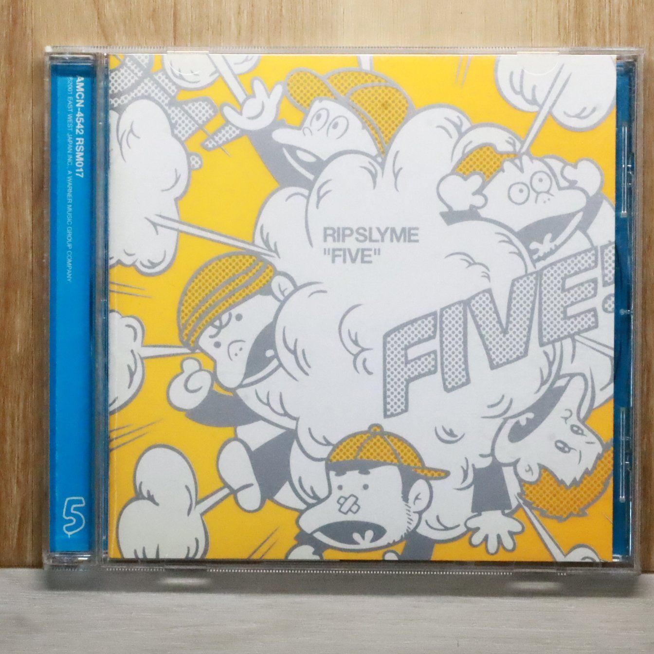 国内盤CD☆リップスライム/RIP SLYME□ FIVE 【AMCN4542/4988029454232