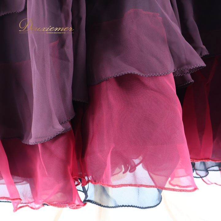 社交ダンス 衣装 白樺ドレス スタンダードドレス ワンピース ドレス