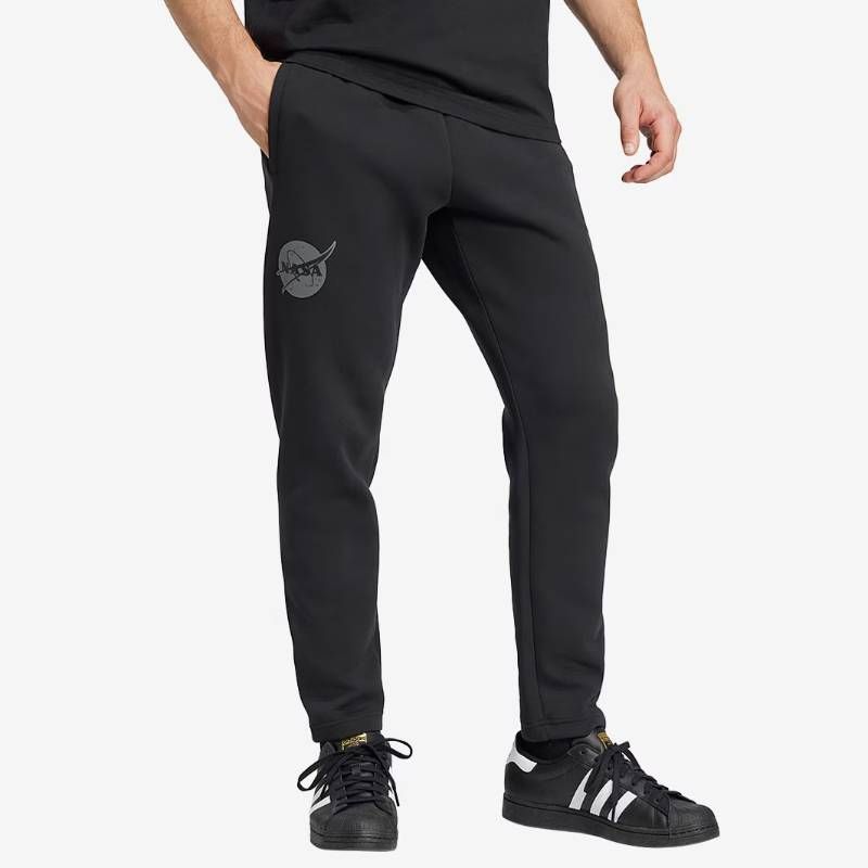 【送料無料・匿名配送】adidas アディダス ユヴェントス x NASA パンツ 黒 新品 正規品 コラボ 24/25