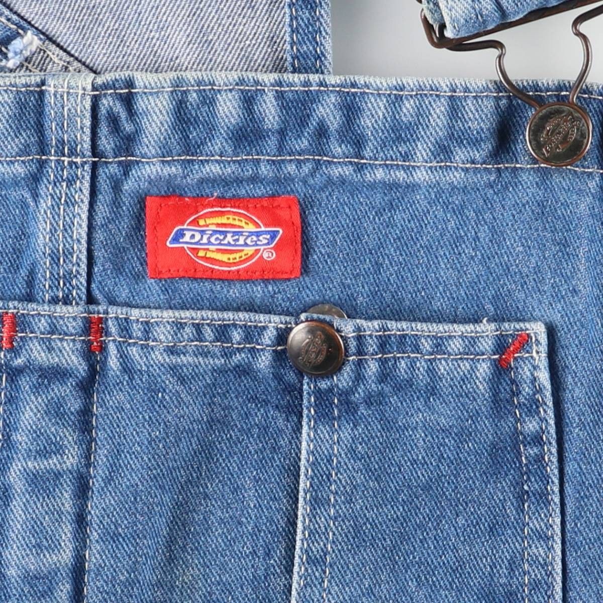 古着 ビッグサイズ ディッキーズ Dickies デニムオーバーオール メンズ