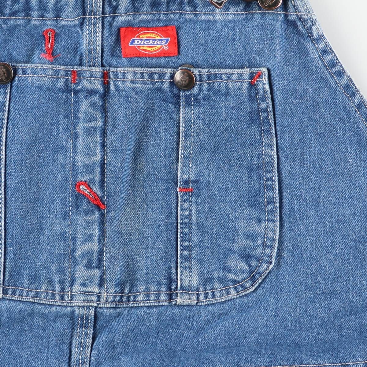 古着 ビッグサイズ ディッキーズ Dickies デニムオーバーオール メンズ