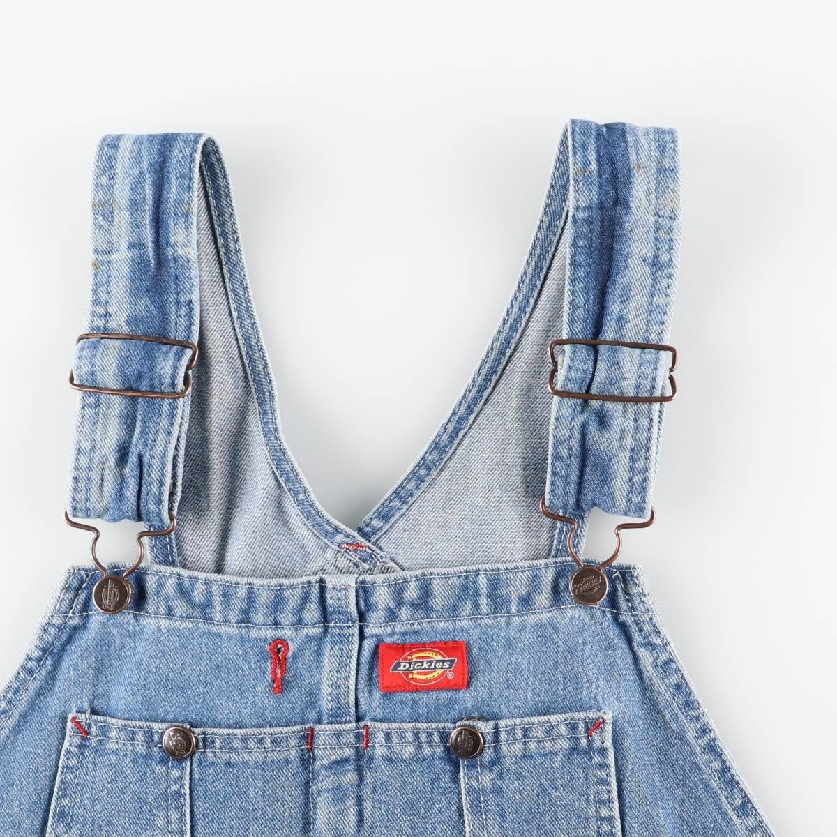 古着 ビッグサイズ ディッキーズ Dickies デニムオーバーオール メンズ