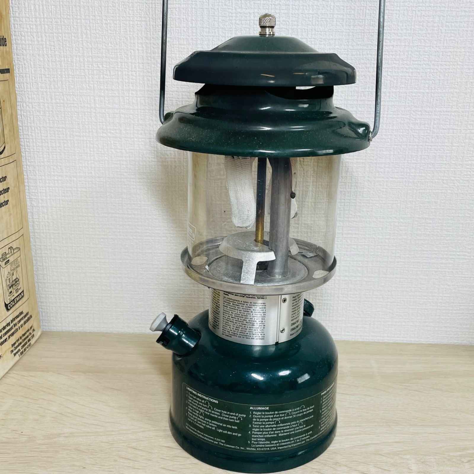 動作確認済み】Coleman コールマン ガソリンランタン 288A700T 元箱