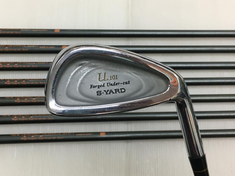 S-YARD　S-YARD U-101　オリジナルカーボン　Rフレックス　アイアンセット　【最短即日発送】