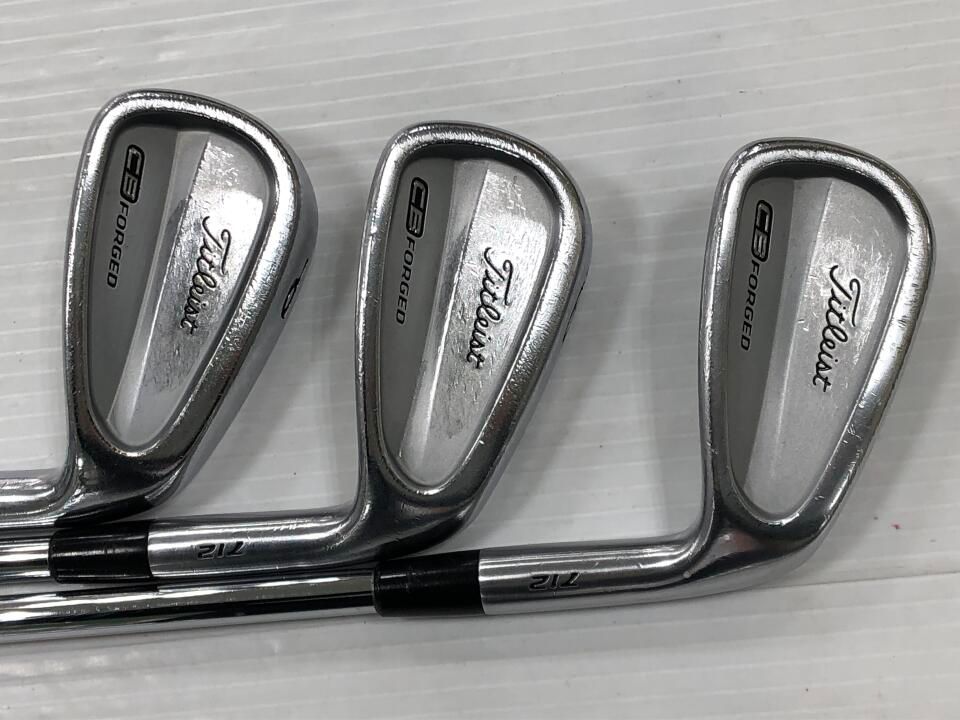 タイトリスト CB 712 ダイナミックゴールド S200フレックス アイアン