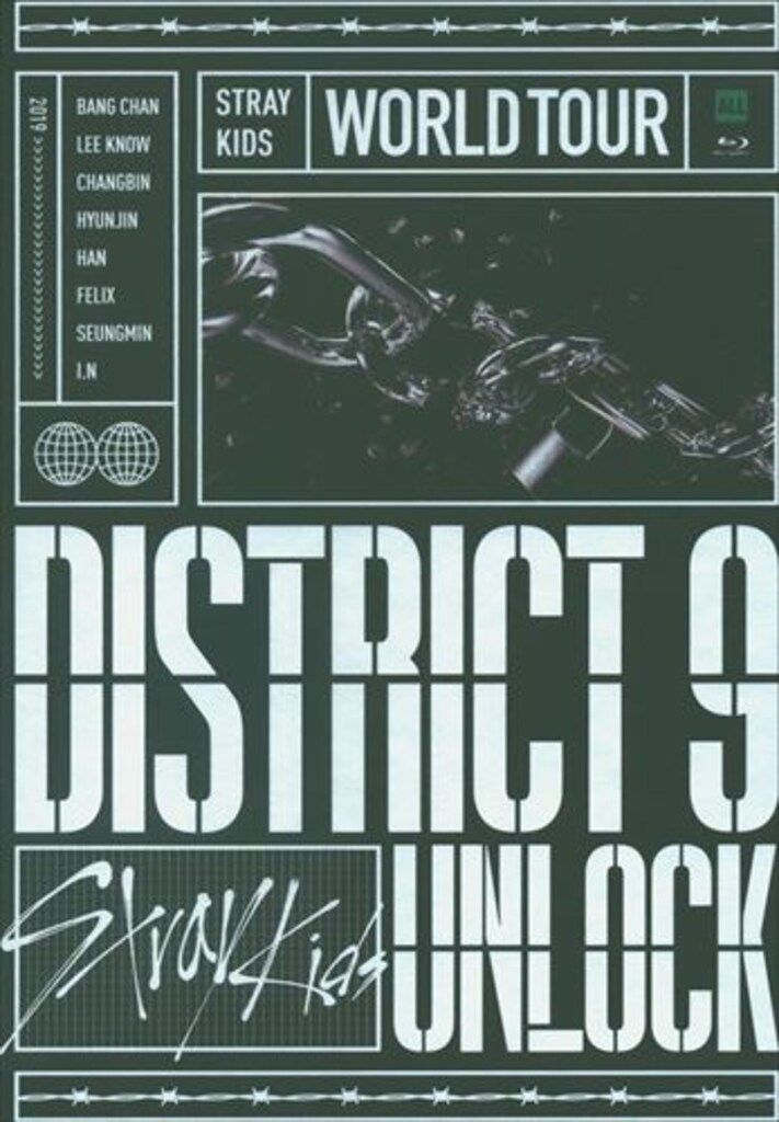 DISTRICT9 UNLOCK Blu-ray 特典付き Stray Kids World Tour 'District 9 : Unlock' in SEOUL BLU-RAY | JYP