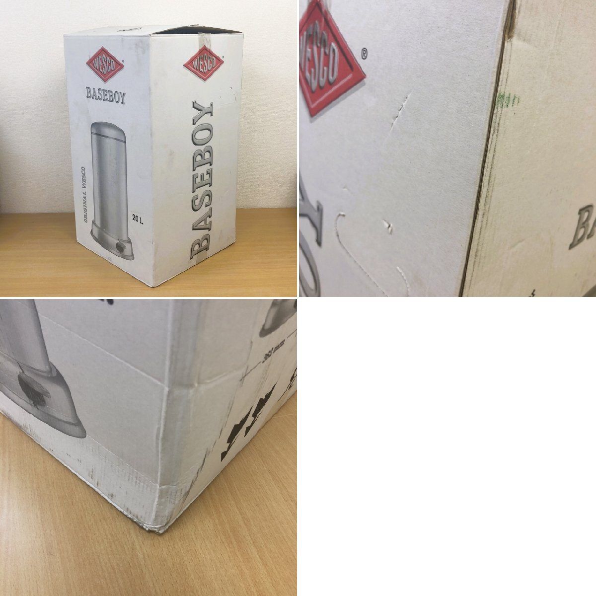 新品未使用品】WESCO ウェスコ ペダル式ゴミ箱 キッチン ペダルビン