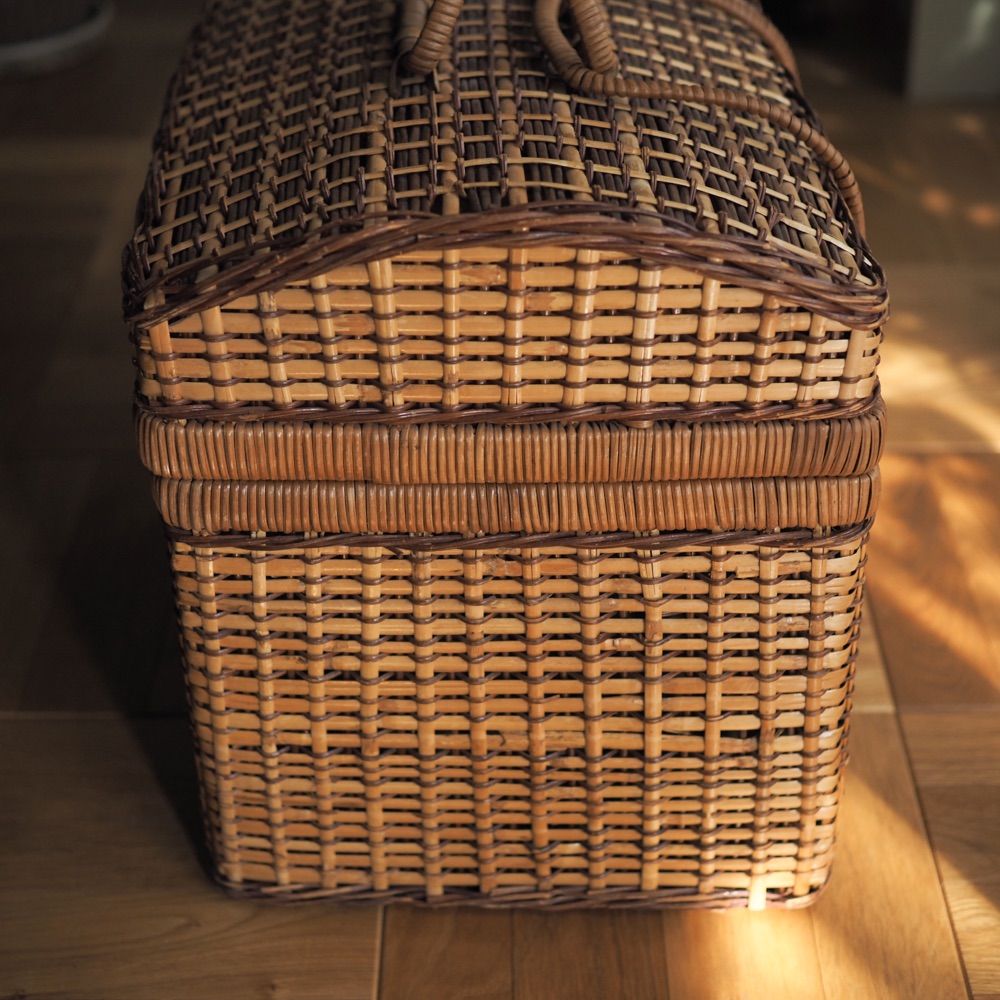 古いピクニックバスケット/ Sweden・北欧・北欧ヴィンテージ