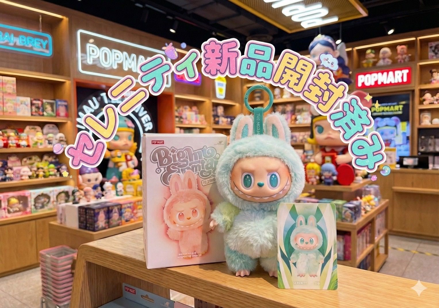 ⭐️正規品 新品 開封済み ラブブ エナジー セレニティ Serenity 緑