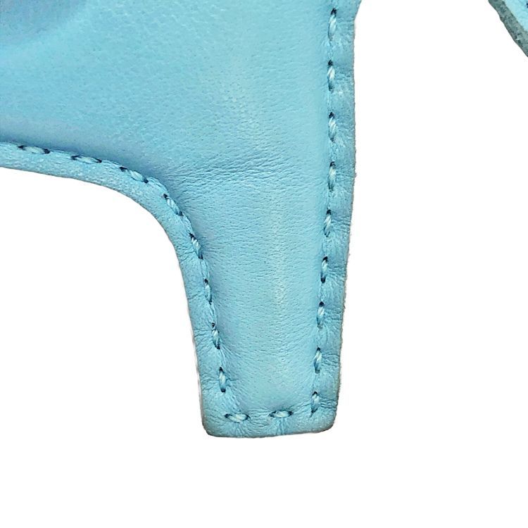 HERMES エルメス ロデオチャームPM バッグチャーム セレステ