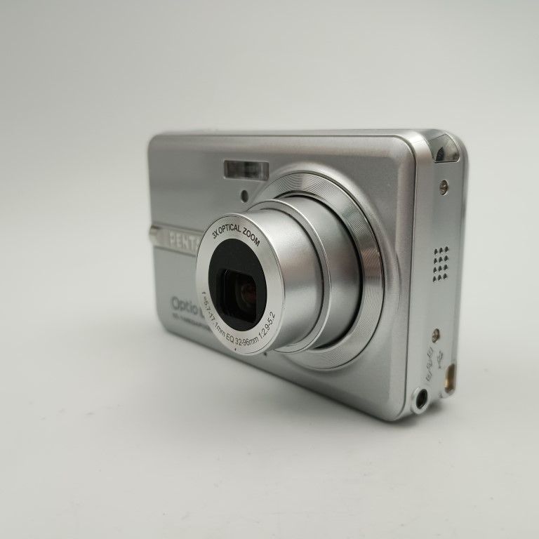 【PENTAX】コンデジ Optio E75 シルバー PENTAX Optio E75 Silver コンパクトデジタルカメラ - メルカリ