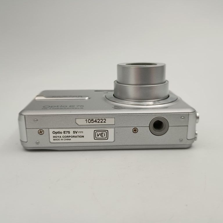 PENTAX Optio E75 Silver コンパクトデジタルカメラ - メルカリ