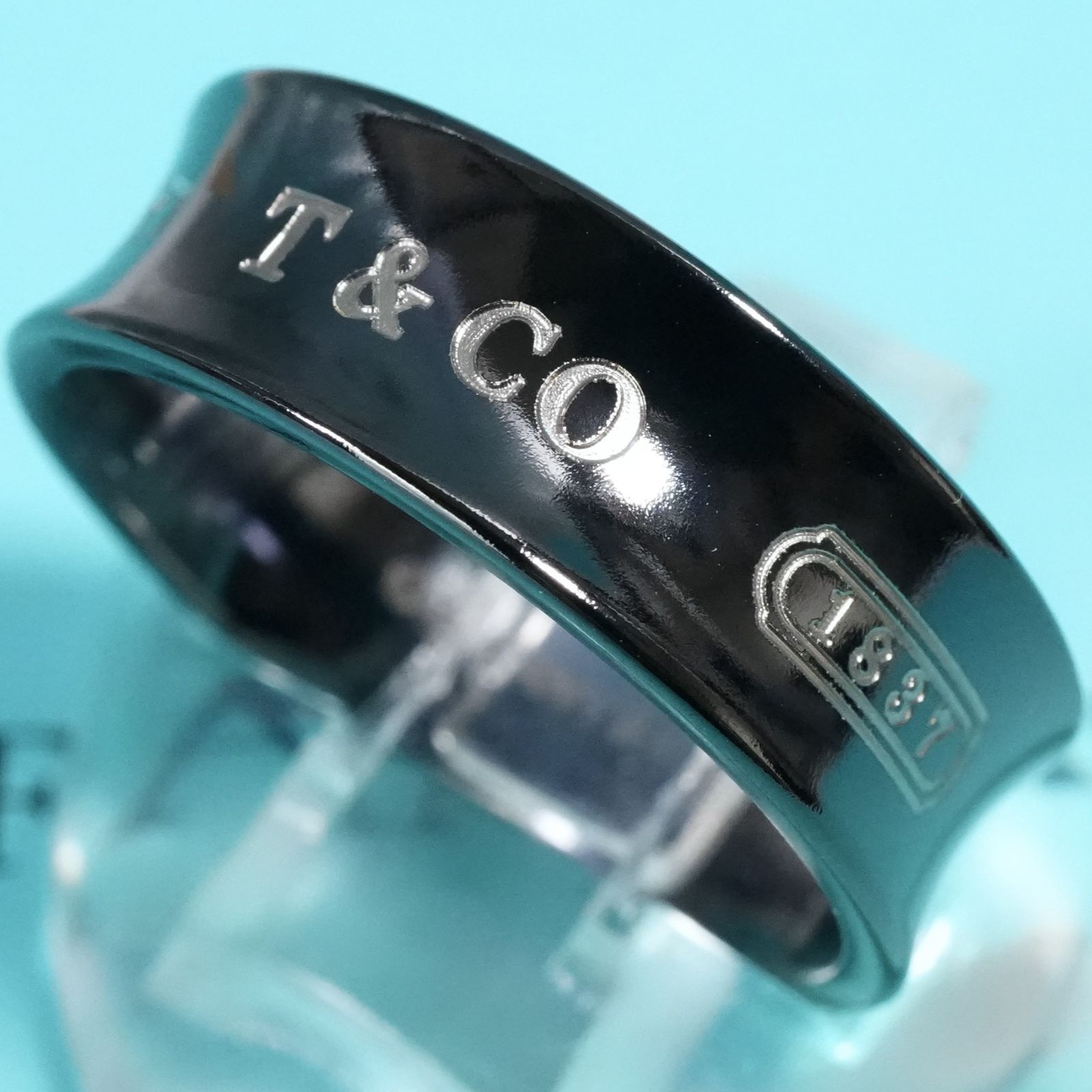 Tiffany ティファニー 1837 チタン ナローリング 18号 メンズ 【公式通販】