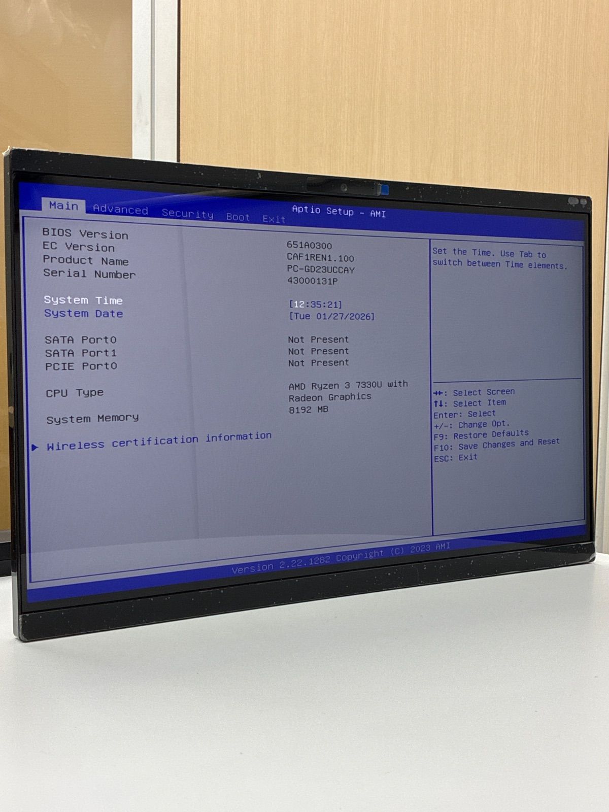 第8世代！Core i5！BIOS確認済み！HDD.SSD非搭載！ジャンク品！ 第8