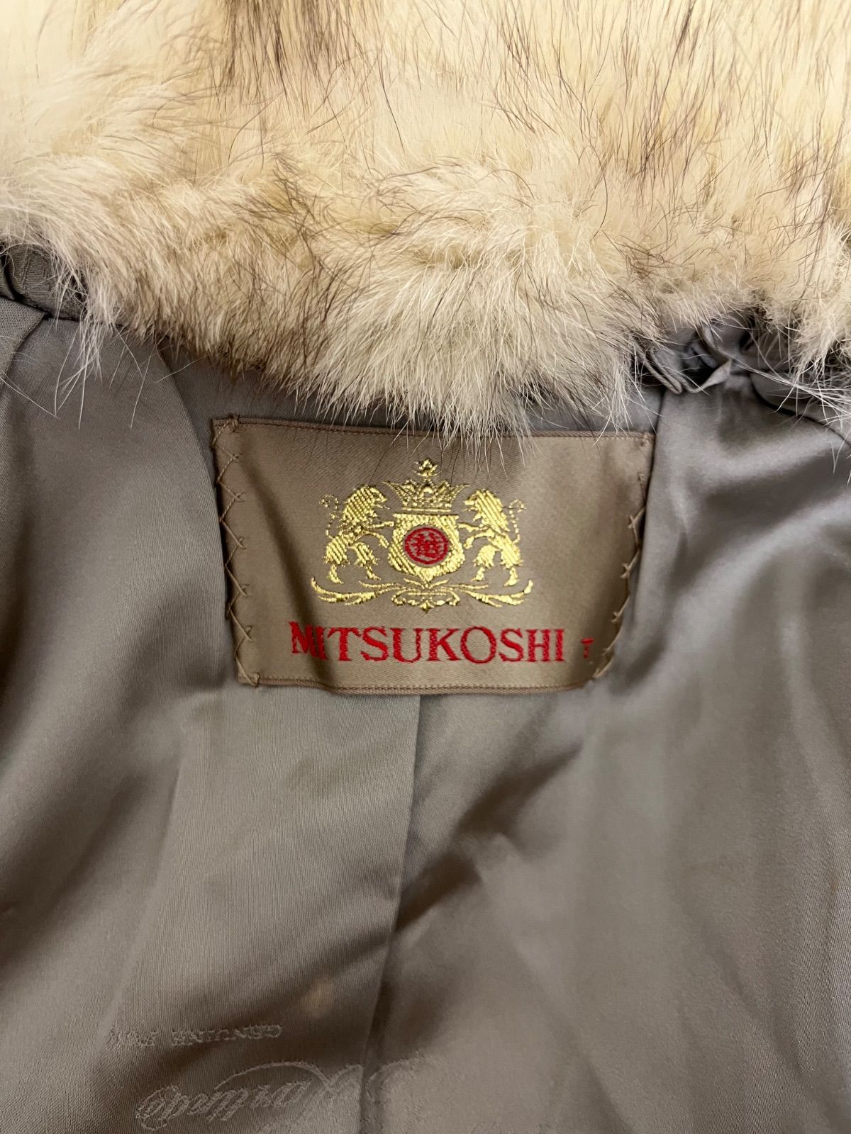 MITSUKOSHI 毛皮コート ミンク フォックス C2601273 - メルカリ