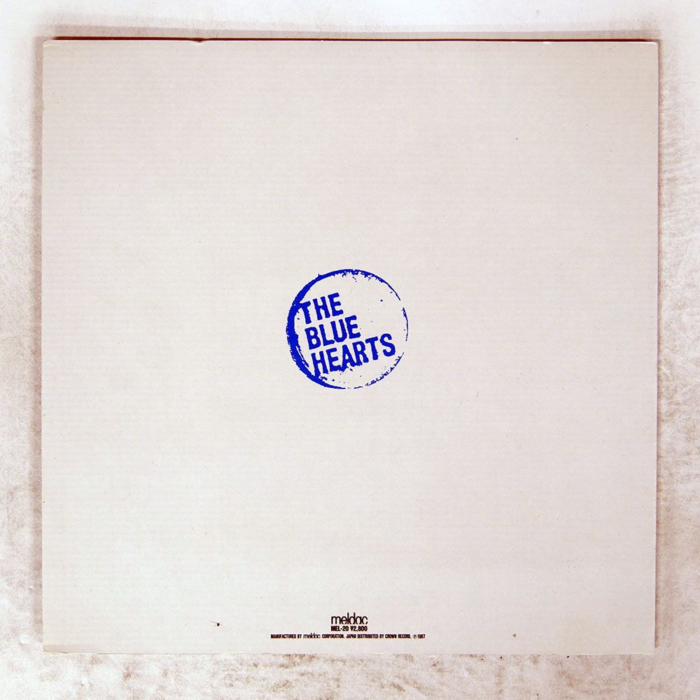 帯 盤 ブルーハーツ|SAME|MELDAC MEL 20 LP