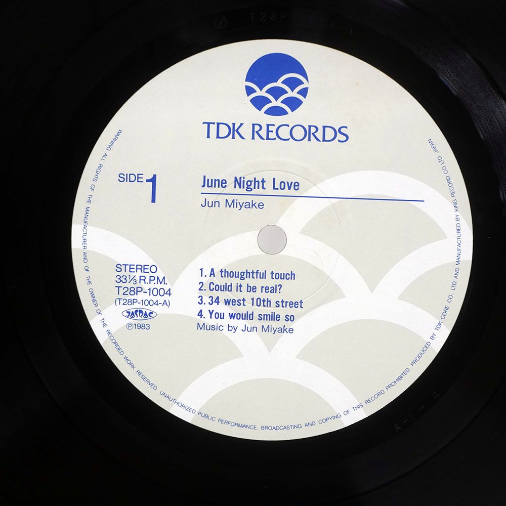 純|JAZZトランペットの貴公子|TDK LP