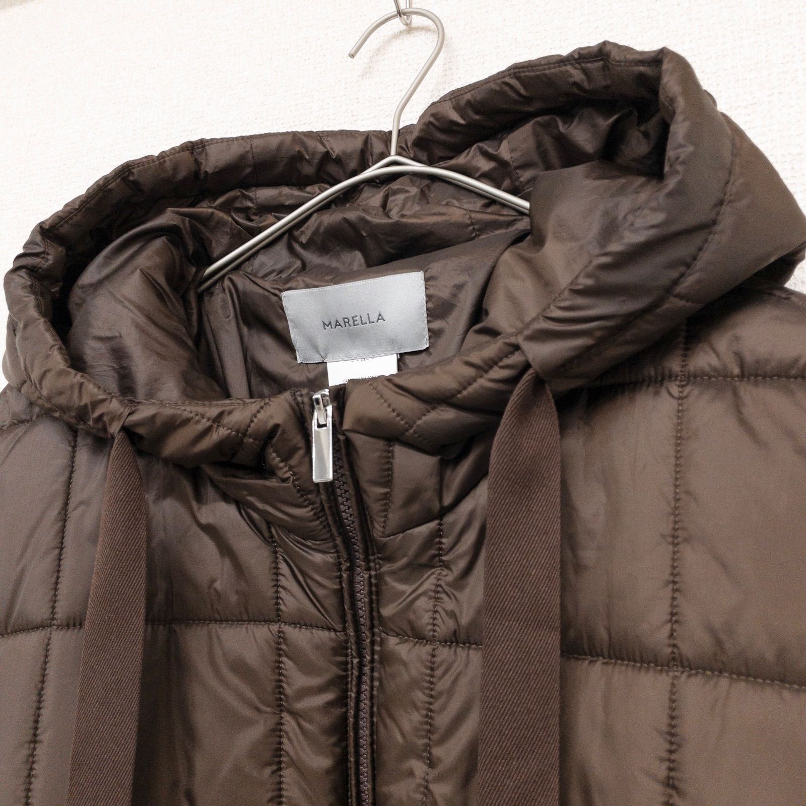 MARELLA マレーラ ダウンベスト キルティングベスト ポンチョ 中綿