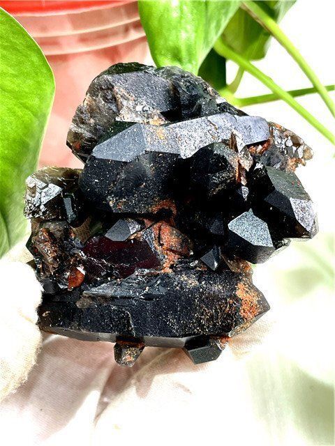 AAA級【魔除け】◇天然モリオン(黒水晶）クラスターYT8C6/45C13D