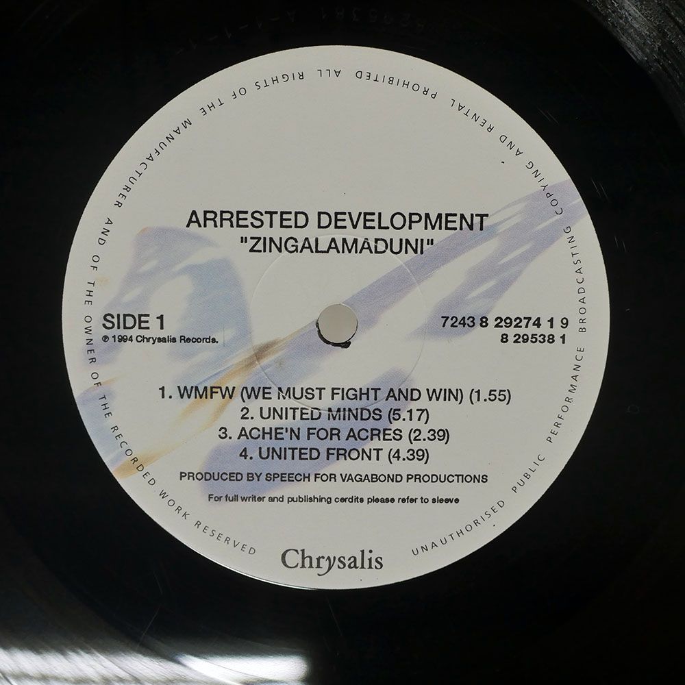 Arrested Development Zingalamaduni レコード Arrested Development Zingalamaduni - メルカリ
