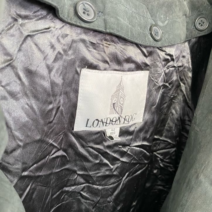 古着 used LONDON FOG ロンドンフォグ トレンチコート カーキ 42サイズ
