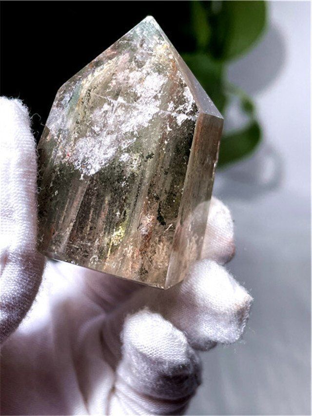 AAA級天然ガーデンクォーツ六角柱YT8P2/82P17D - メルカリ