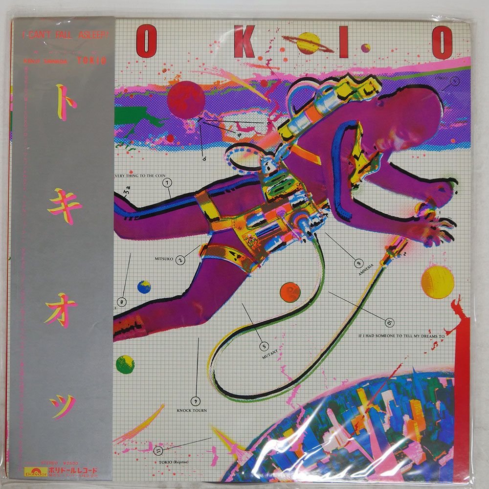 帯付き 国内盤 沢田研二/TOKIO/POLYDOR MR3210 LP - メルカリ