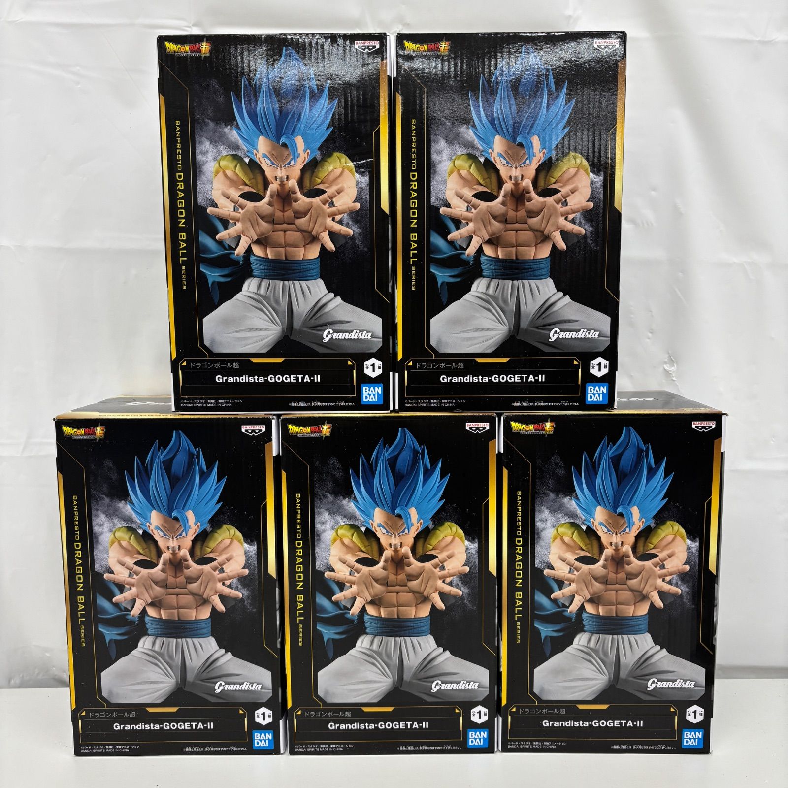 未開封 ドラゴンボール Grandista ゴジータⅡ 5個セット LF1929 f111