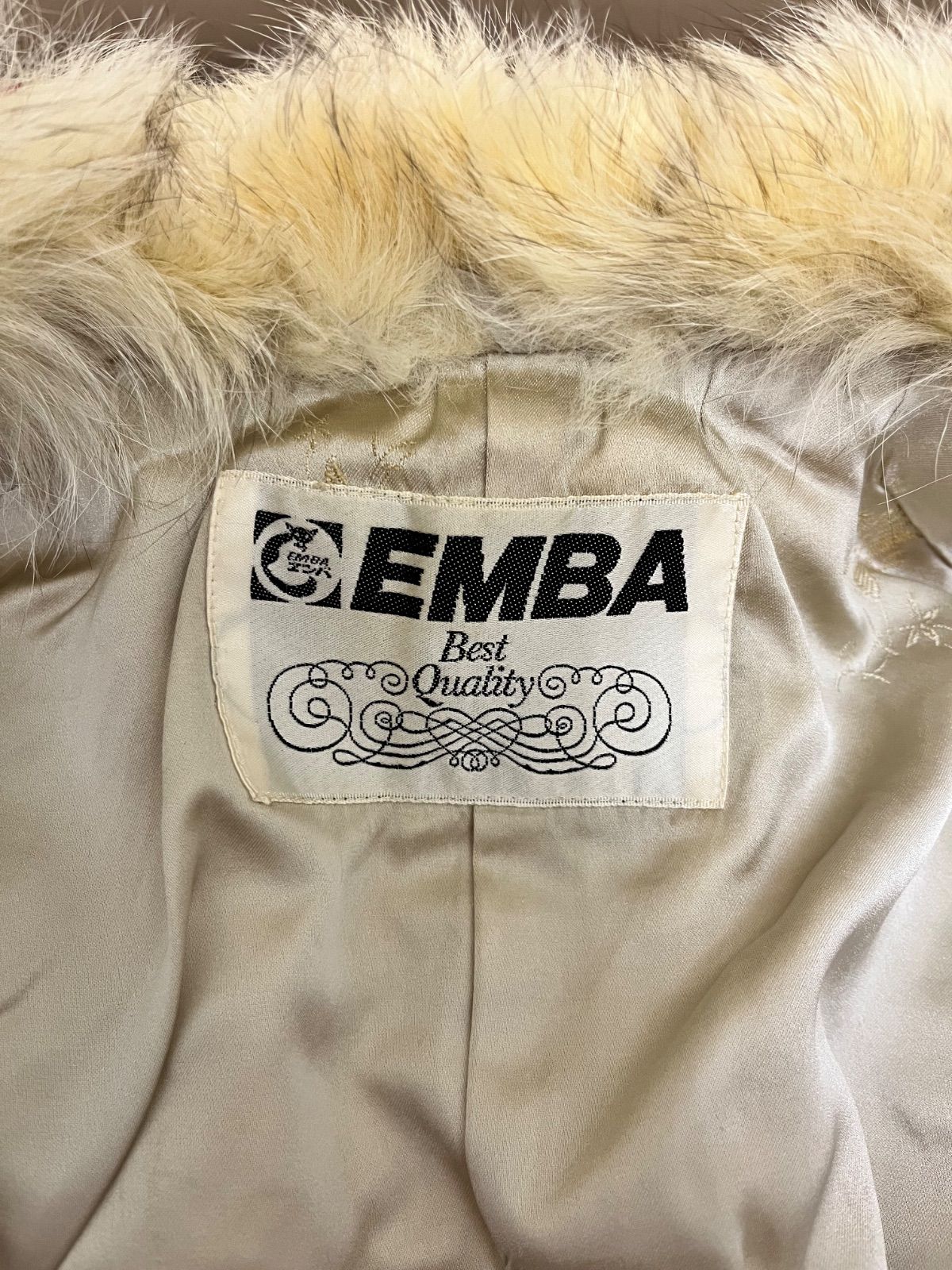 EMBA フォックスファーコート 毛皮 リアルファー C2601274 - メルカリ 