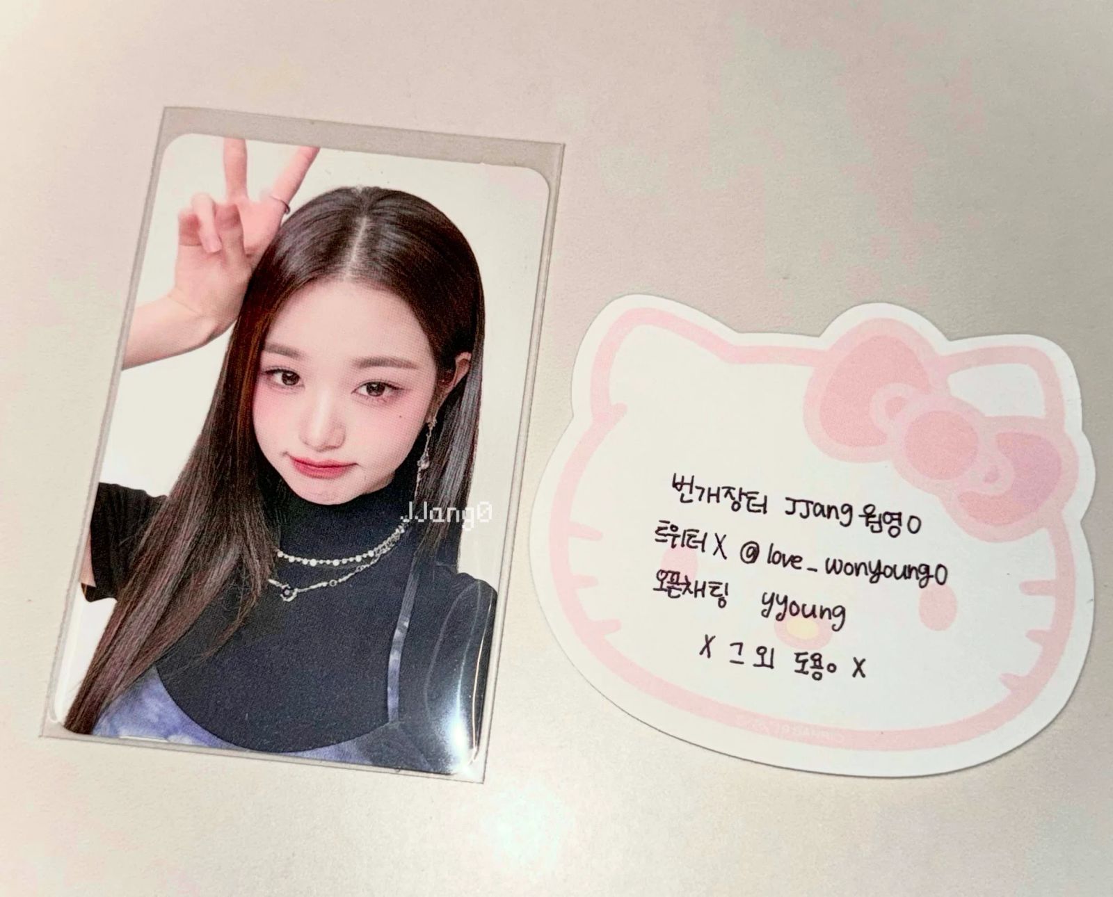 IVE ウォニョン minive スクラッチ1週目 トレカ IVE ウォニョン IVE x MINIVE ポップアップストア MINIVE PARK