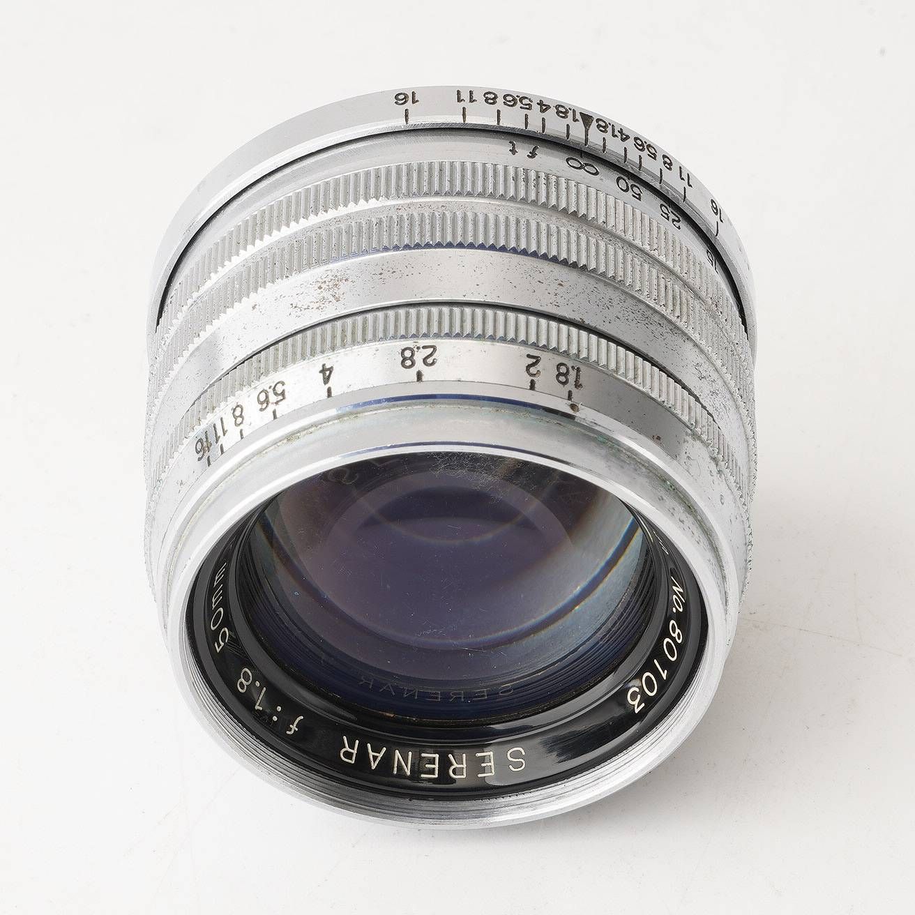 CANON SERENAR 50mm F1.8 L39マウント キヤノン Canon Serenar 50mm F1.8 ライカ L39 マウント シルバー