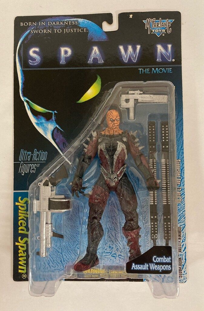 McFARLANE TOYS ULTRA ACTION FIGURES SPIKED SPAWN (頭部マスク無) 6