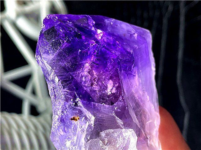 AAA級家庭円満◇天然アメジスト原石B89G3/21G23D - メルカリ