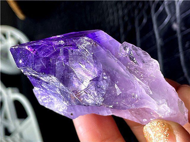 AAA級家庭円満◇天然アメジスト原石B89G3/21G23D - メルカリ