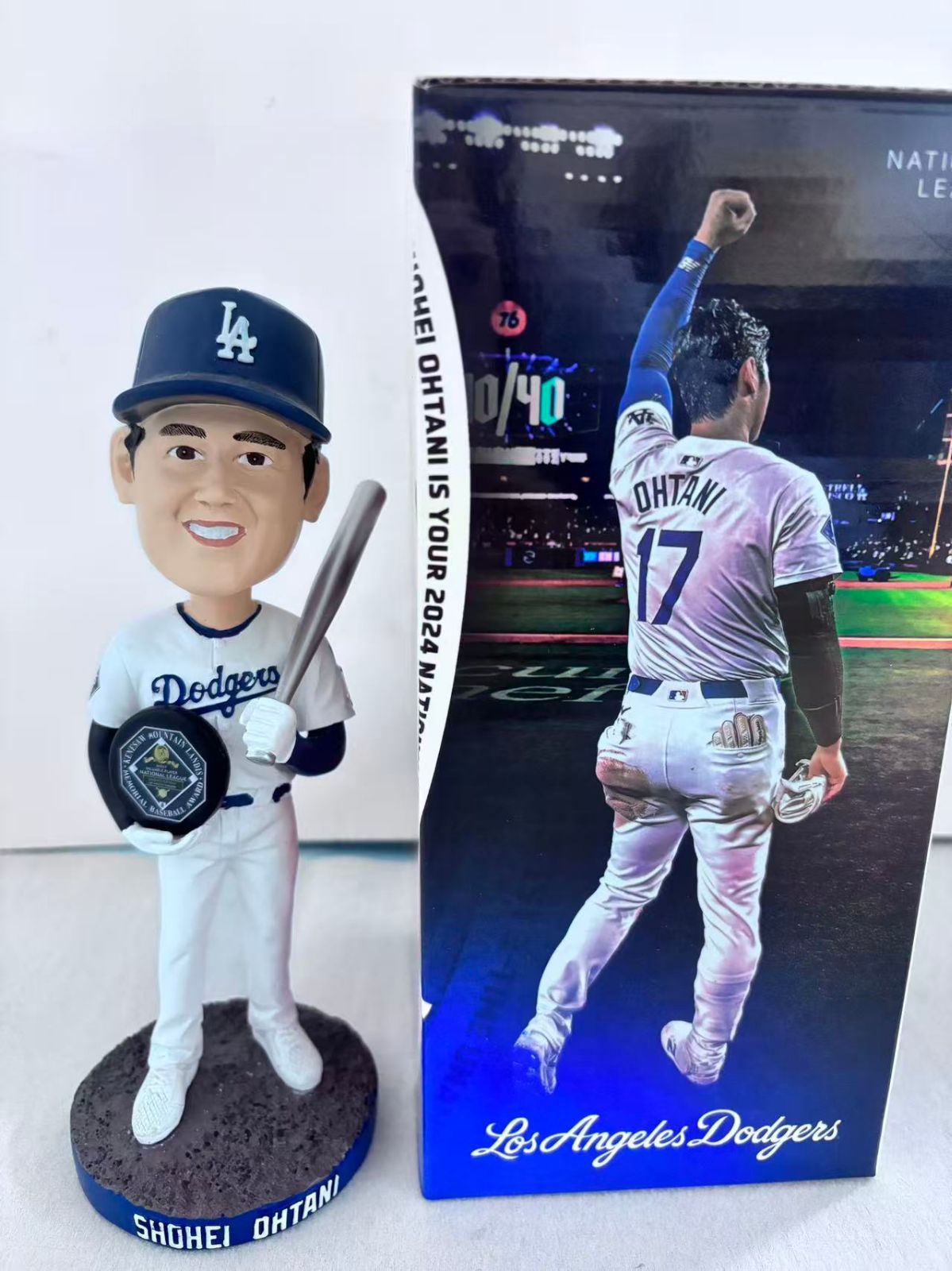 大谷翔平　ボブルヘッド 2025 MVP　Dodgers シルバーバット　限定 大谷翔平 ボブルヘッド 2025 MVP Dodgers シルバーバット 限定 大谷
