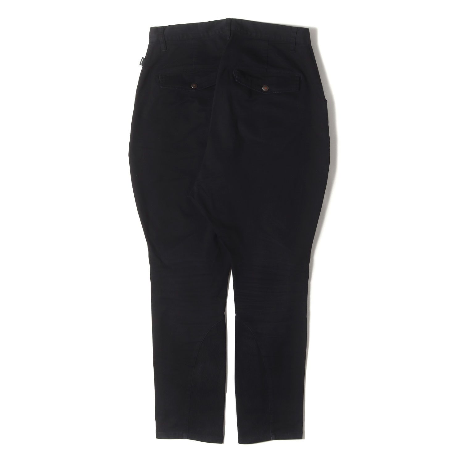 glamb グラム パンツ ブラック 黒 サイズ:S | ストレッチツイル