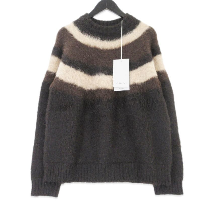 美品 MARKAWARE マーカウェア アルパカ ニット A25D02SW01C ALPACA 