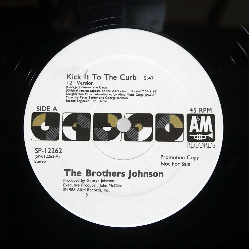 アメリカ/ホームカミング 米 US盤 BROTHERS JOHNSON/KICK IT TO THE CURB/A&M SP12262 12 - メルカリ