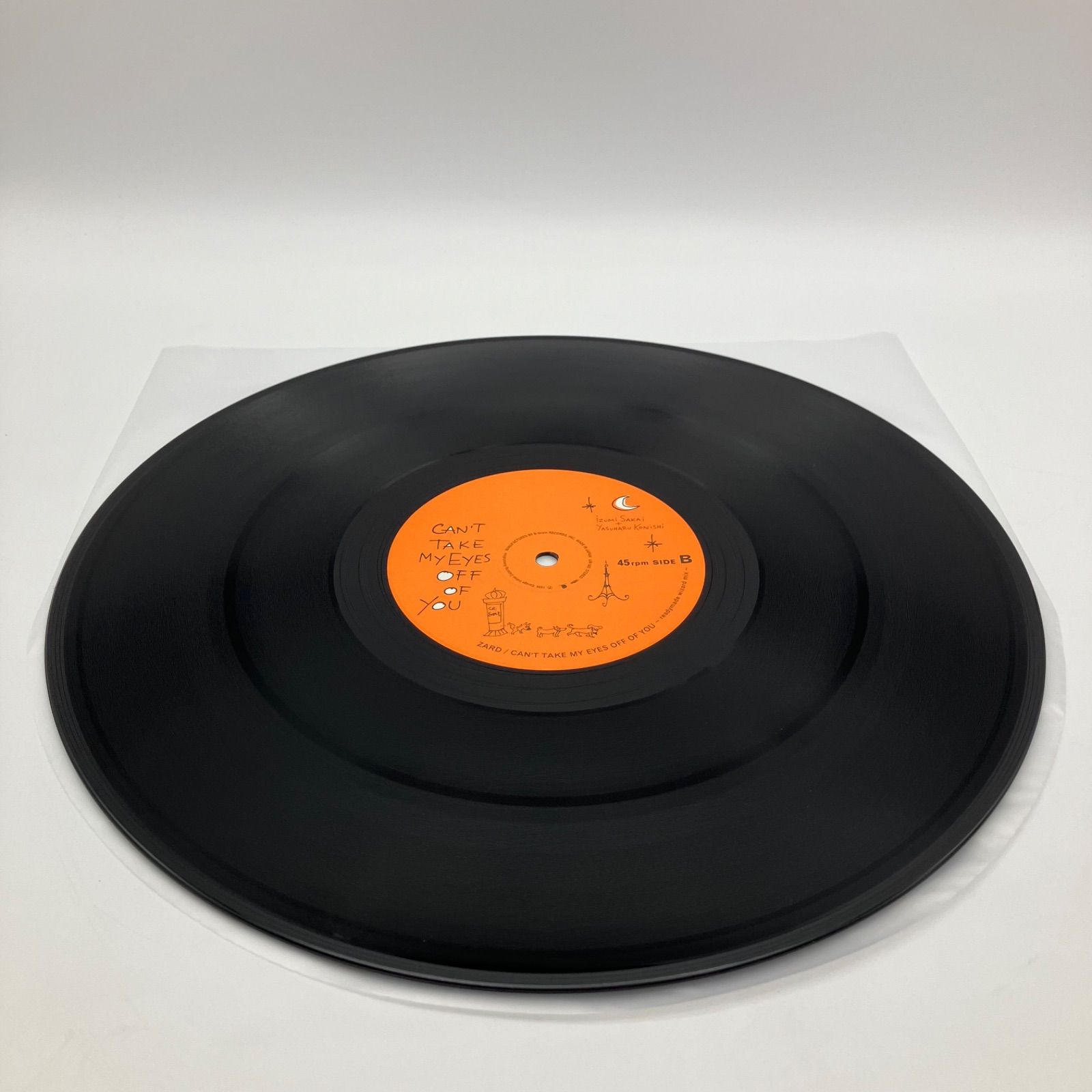 中古 12インチ アナログ レコード 邦楽 ZARD CAN'T TAKE MY EYES OFF