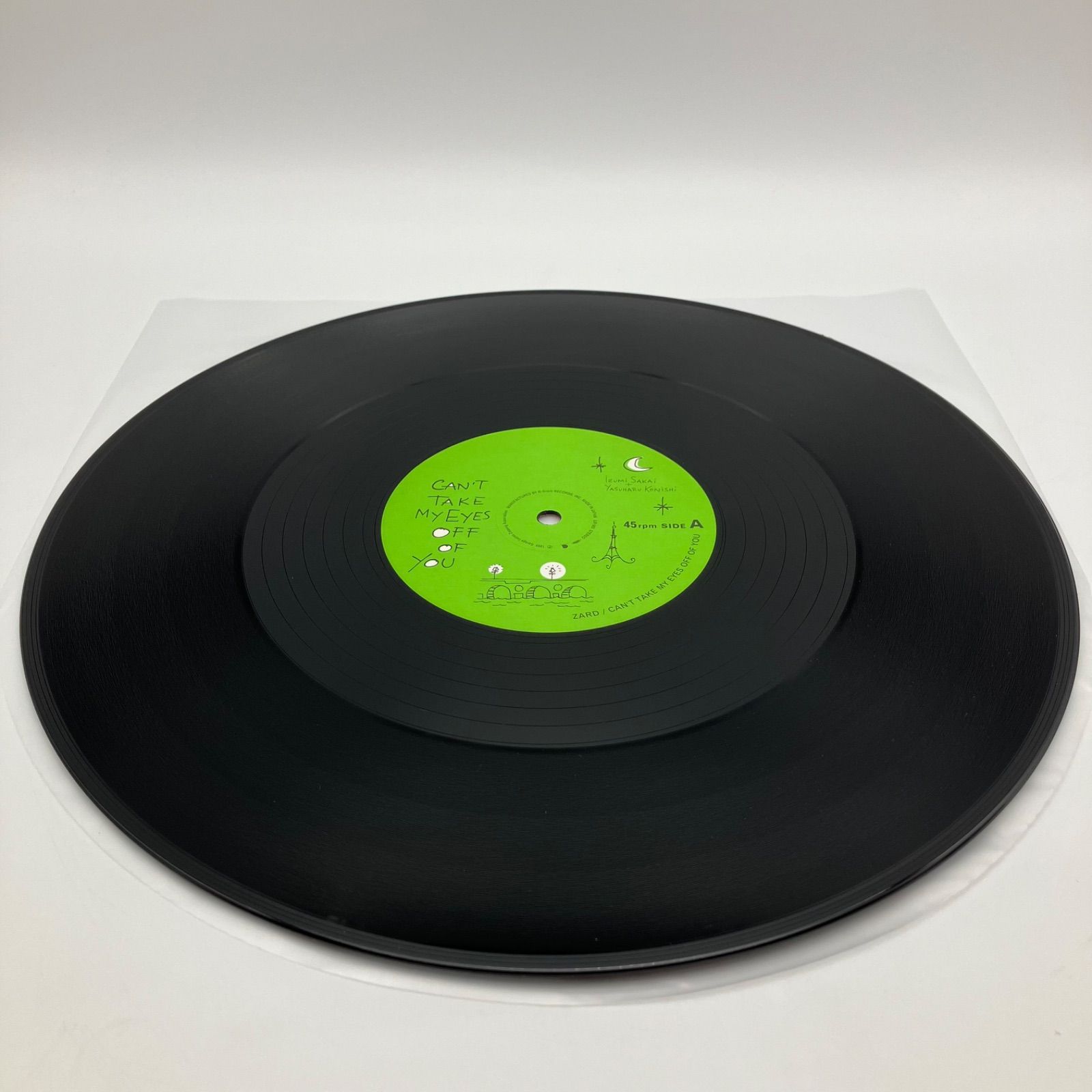 Accept レコード 12枚 中古 12インチ アナログ レコード 邦楽 ZARD CAN'T TAKE MY EYES OFF