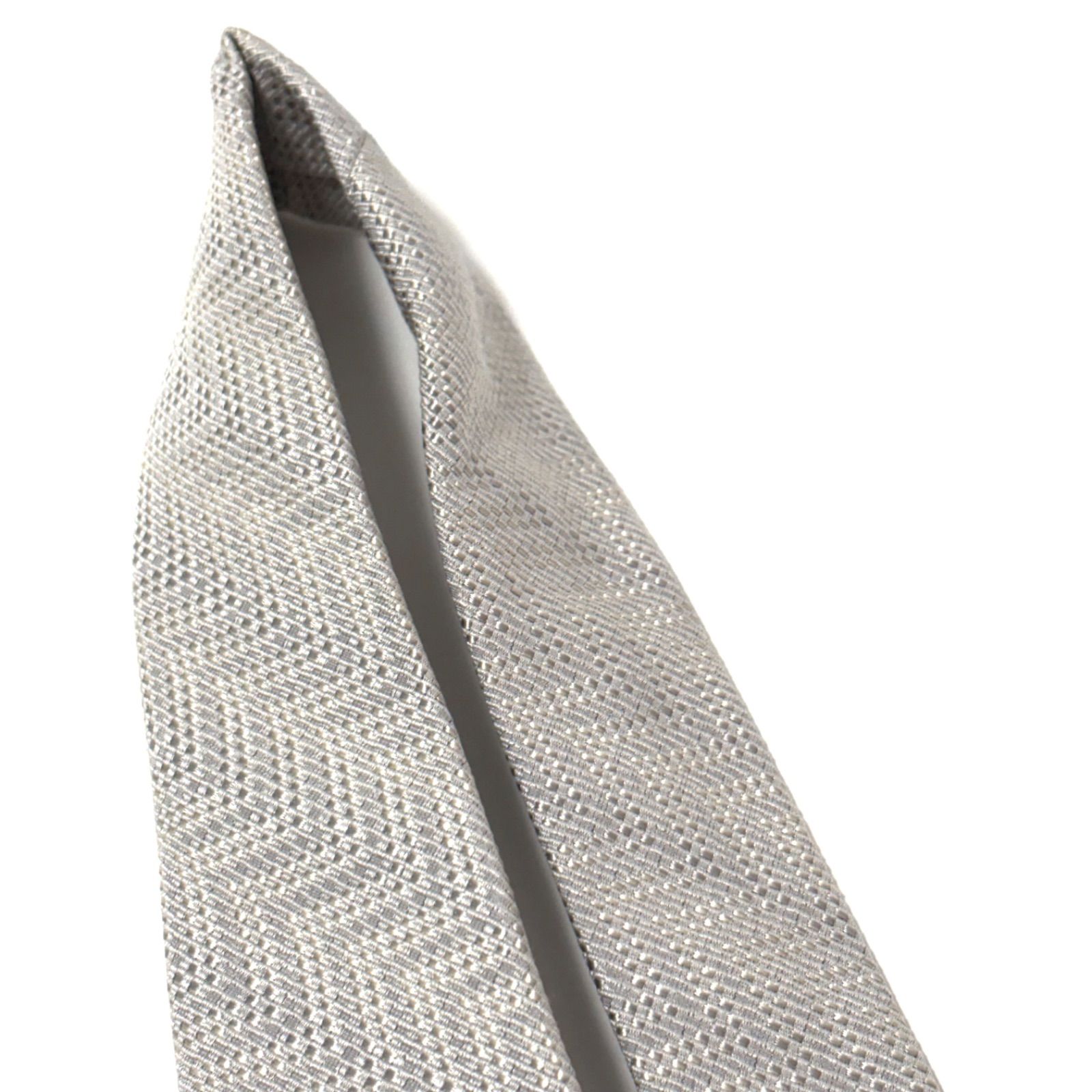 ヴァレンティノ ブランド ネクタイ 光沢 ホワイトシルバー シルク