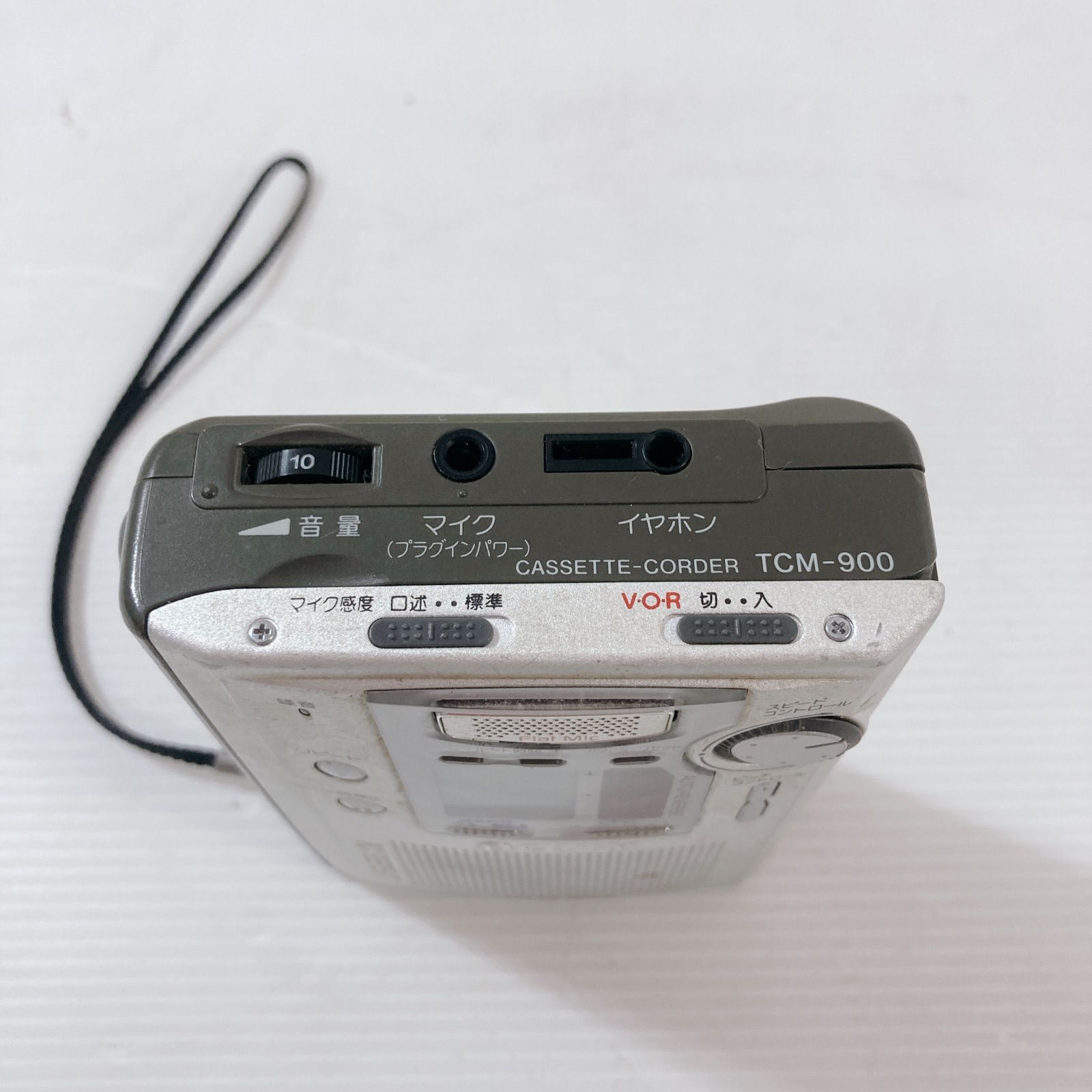 ジャンク品 SONY カセットレコーダー TCM-900 カセットテープ