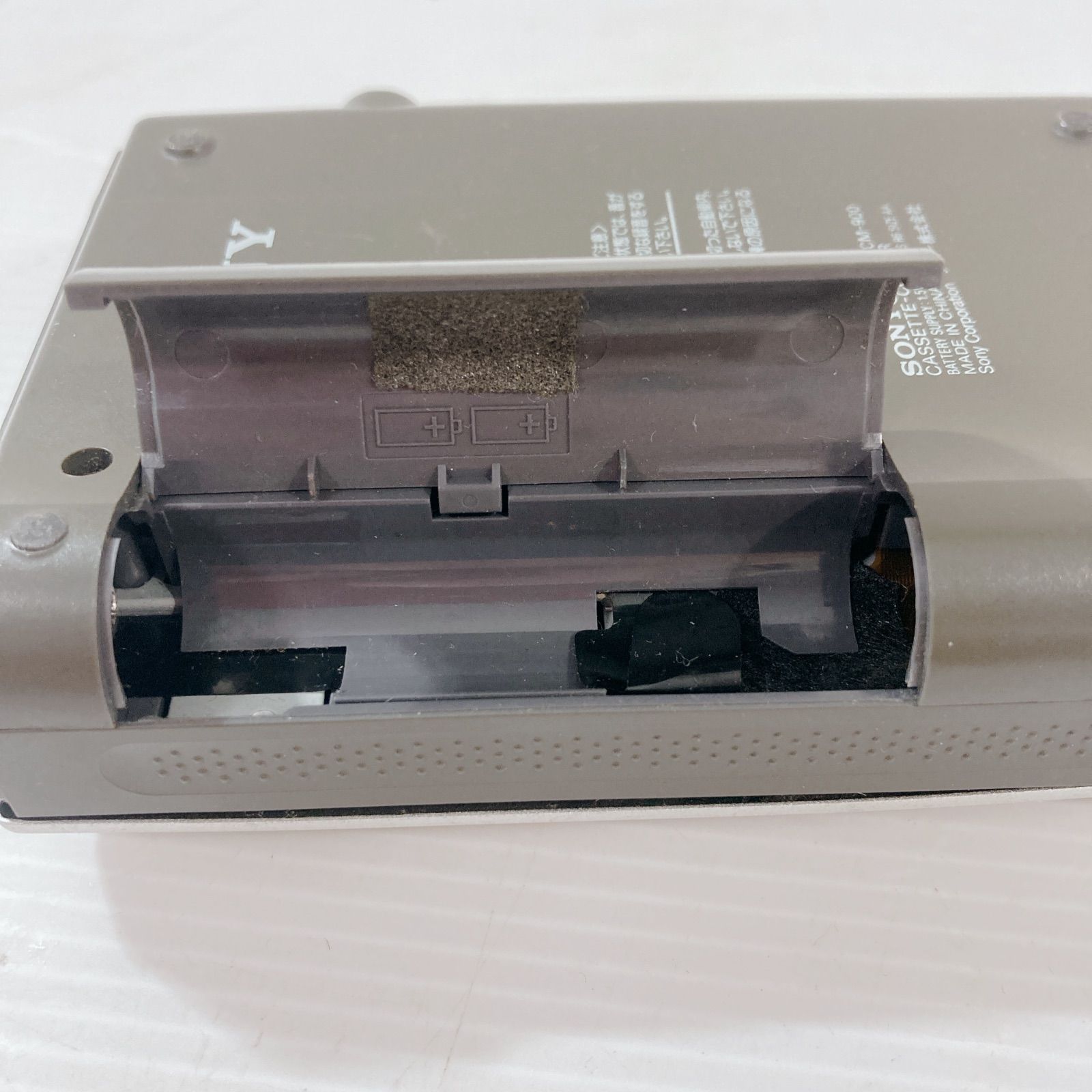 ジャンク品 SONY カセットレコーダー TCM-900 カセットテープ 